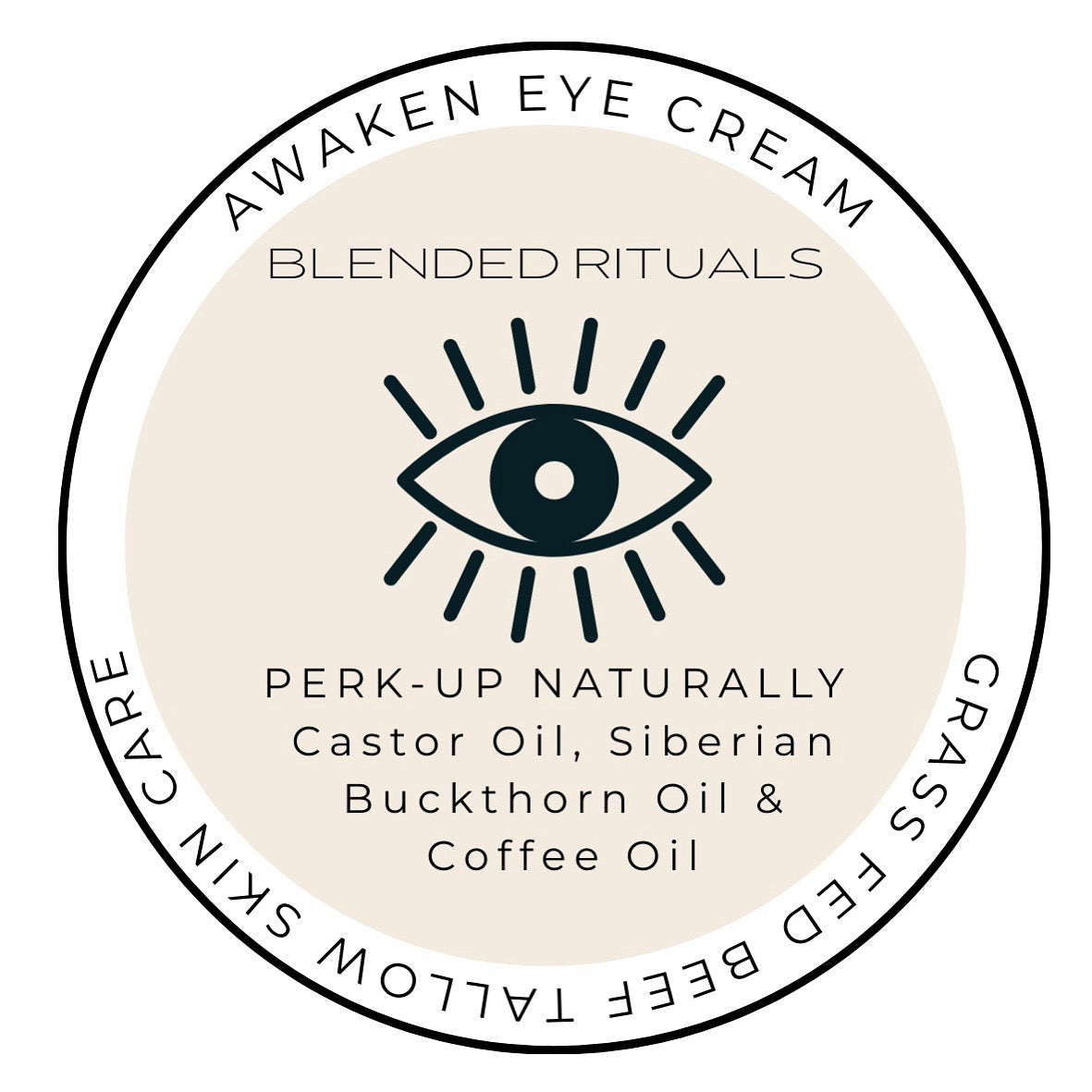 Grass-Fed Beef Tallow - Awaken Eye Cream