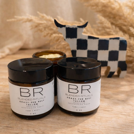Grass-Fed Beef Tallow - Unscented Moisturizer