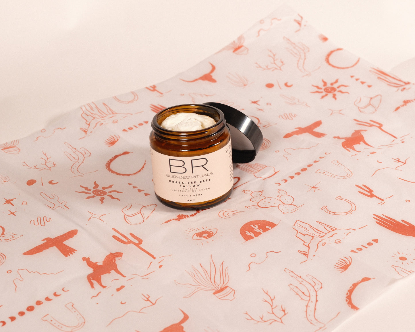 Grass-Fed Beef Tallow Moisturizer - Vanilla