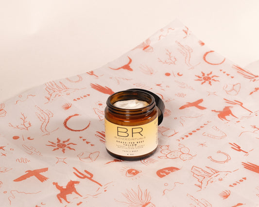 Grass-Fed Beef Tallow Moisturizer - Oatmeal, Milk & Honey