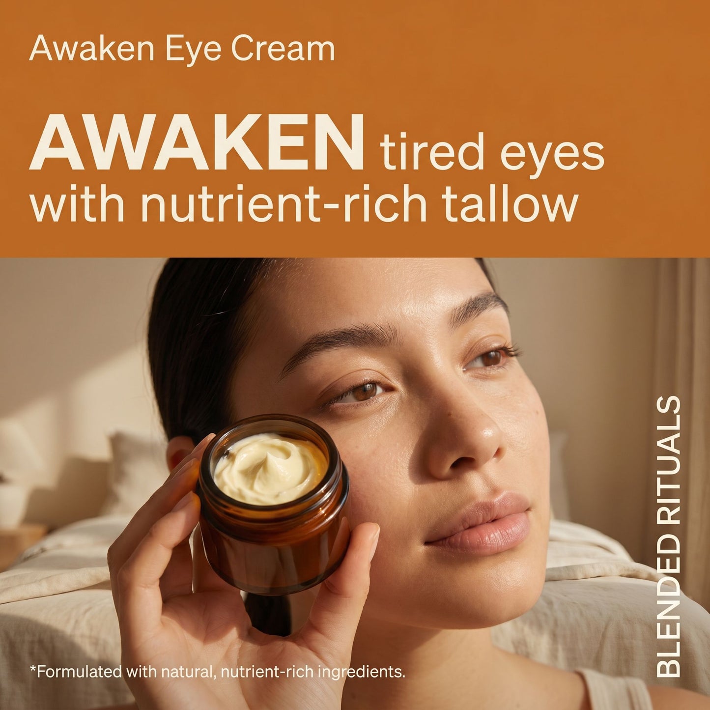 Grass-Fed Beef Tallow - Awaken Eye Cream