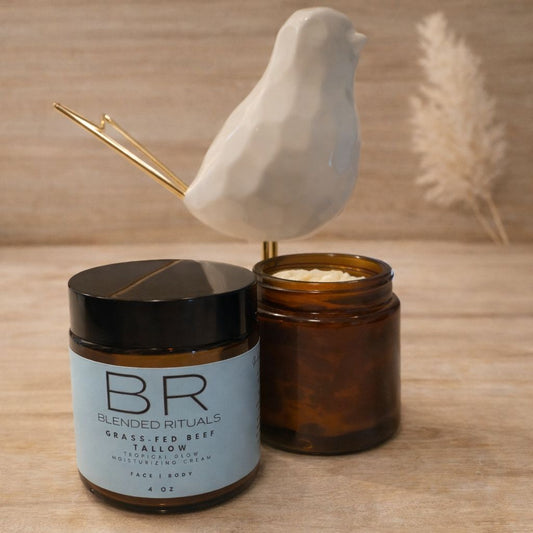 Grass-Fed Beef Tallow Moisturizer - Tropical Glow